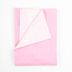 Baby Waterproof Protector Dry Sheet for new born - Medium- Pack of 2 ( 70x100 cm ) Pink and Blue