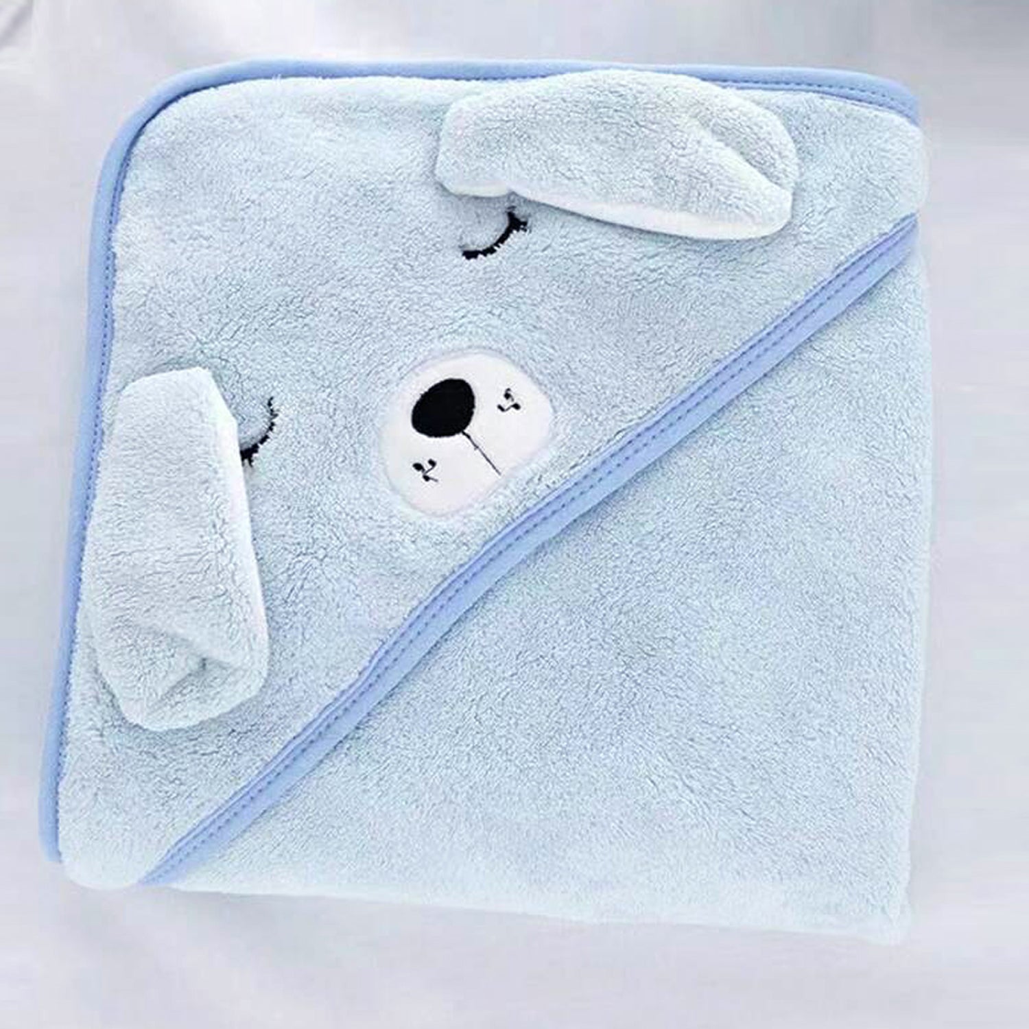 Designer Hooded Bath Towel |Blue|