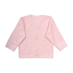 Baby's Warm Unisex Cotton Suit Set - 1 Pajama and 1 Shirt - Pink