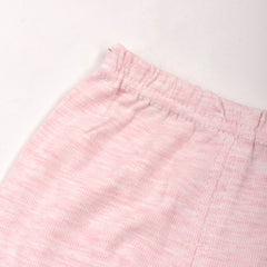Baby's Warm Unisex Cotton Suit Set - 1 Pajama and 1 Shirt - Pink