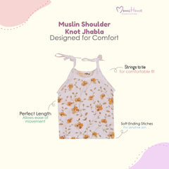 Baby Organic Cotton Knot type Jhabla | Pack of 2