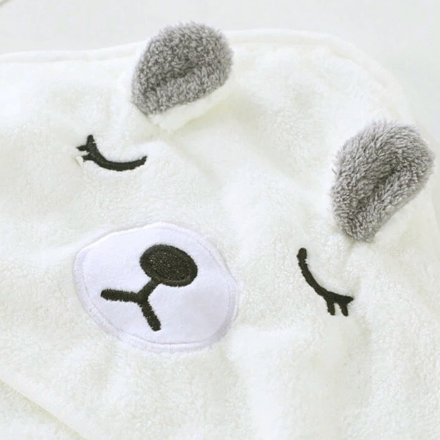 Designer Hooded Bath Towel |White |