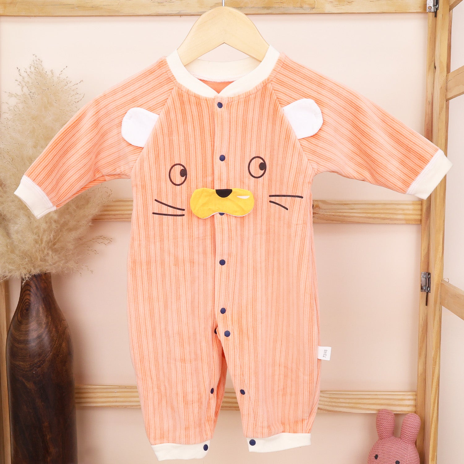 Organic Cotton Unisex Warm Baby Full Length Winter Romper Winter