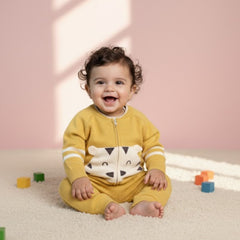 Winter Warm Woollen Full Sleeve Sweater For Baby | Tiger | Pack of 1