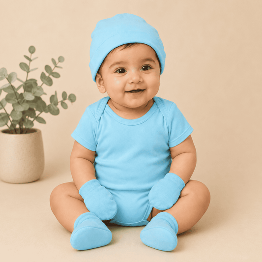 Organic Cotton Baby Onesies Gift Set | Pack Of 4