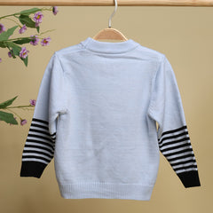 Winter Warm Woollen Full Sleeve Sweater For Baby | Bear | Pack of 1