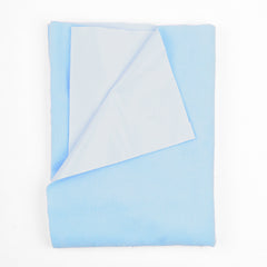 Baby Waterproof Protector Dry Sheet for new born - Medium- Pack of 2 ( 70x100 cm ) Pink and Blue
