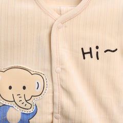 Winter Warm Full Sleeve Co-ord Sets For Baby | Cotton Baby Clothing Set | Elephant | Set of 1