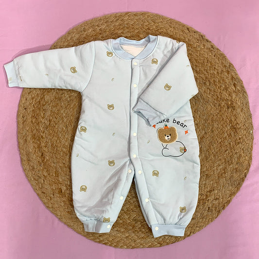 Organic Cotton Full Body Romper For Baby | Bear | Pack of 1