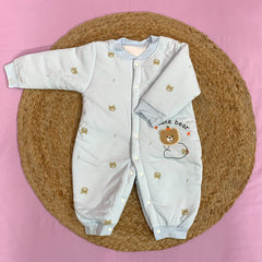 Organic Cotton Full Body Romper For Baby | Bear | Pack of 1