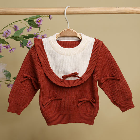 Winter Warm Woollen Full Sleeve Sweater For Baby | Pack of 1