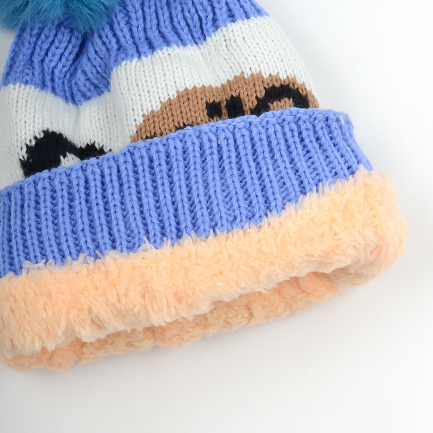 Baby Unisex Woolen Caps | Smile | Multicolor | Pack Of 3