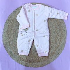 Organic Cotton Full Body Romper For Baby | Bear | Pack of 1