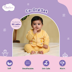 Winter Warm Full Sleeve Co-ord Sets For Baby | Cotton Baby Clothing Set | Set of 1
