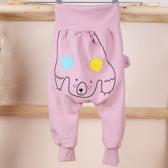 Organic Cotton Baby Pants | Baby Warm Pajama | Winter Wear Pants | Pack of 2