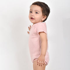 Baby Organic Cotton Onesie | Pink  | 6-12 Months | Pack of 1