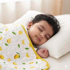 Ac Quilt Blanket cum Bedspread | 0-3 Years | 100X120 cm | Machine Washable | Pack of 1
