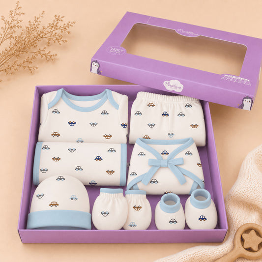 New Born Baby Essential Gift Set - Car