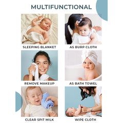 Moms Home Supersoft Baby Organic cotton Muslin 19 pieces gift set