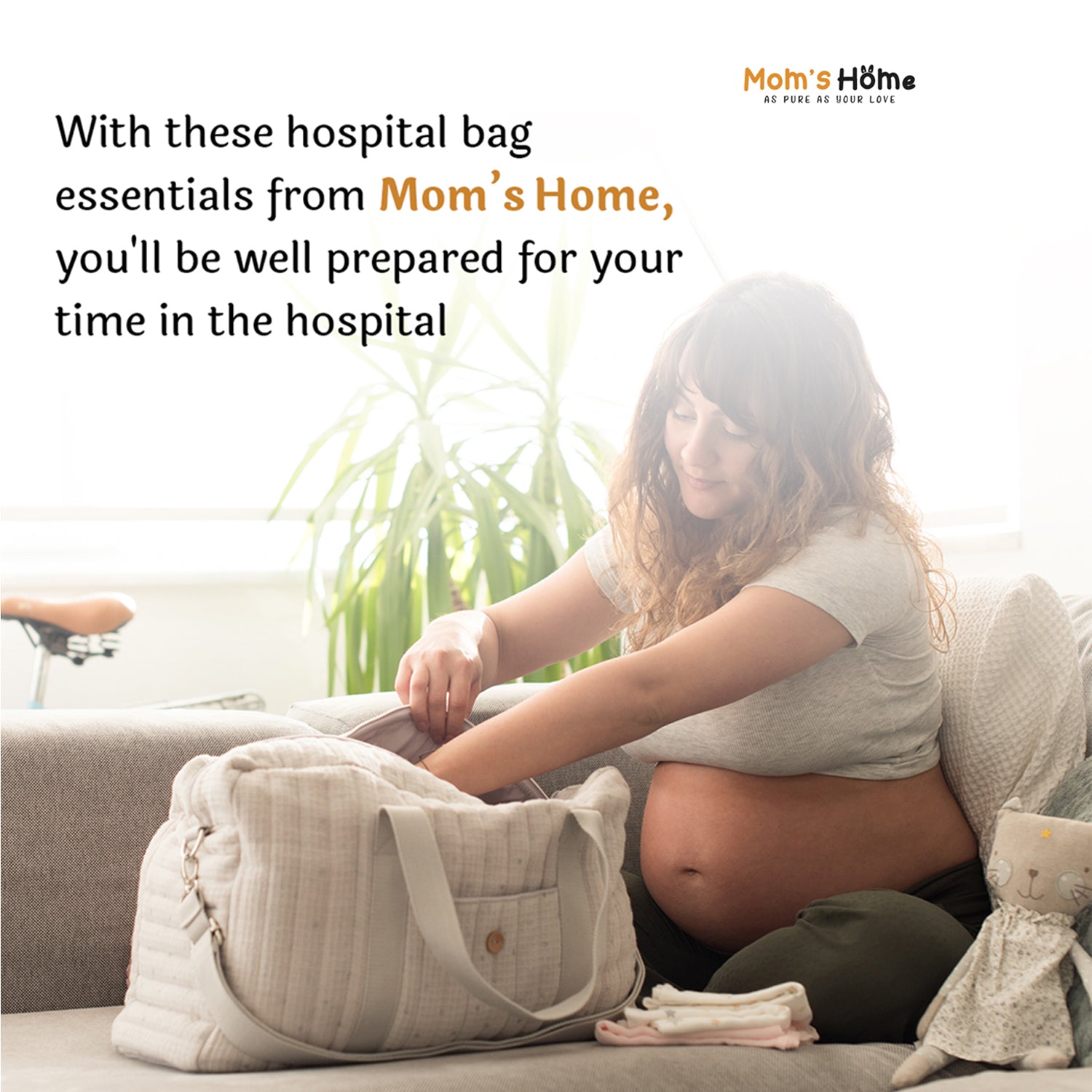 New Born Hospital Bag Essentials - 26 Items