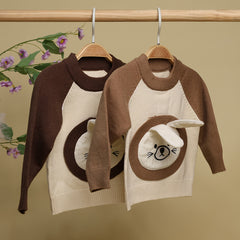 Winter Warm Woollen Full Sleeve Sweater For Baby | Bunny | Pack of 1