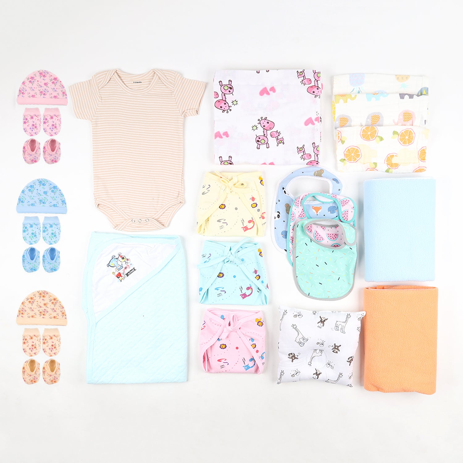 New Born Baby Essentials Combo Set @ 299 (When you buy 8 or more items)
