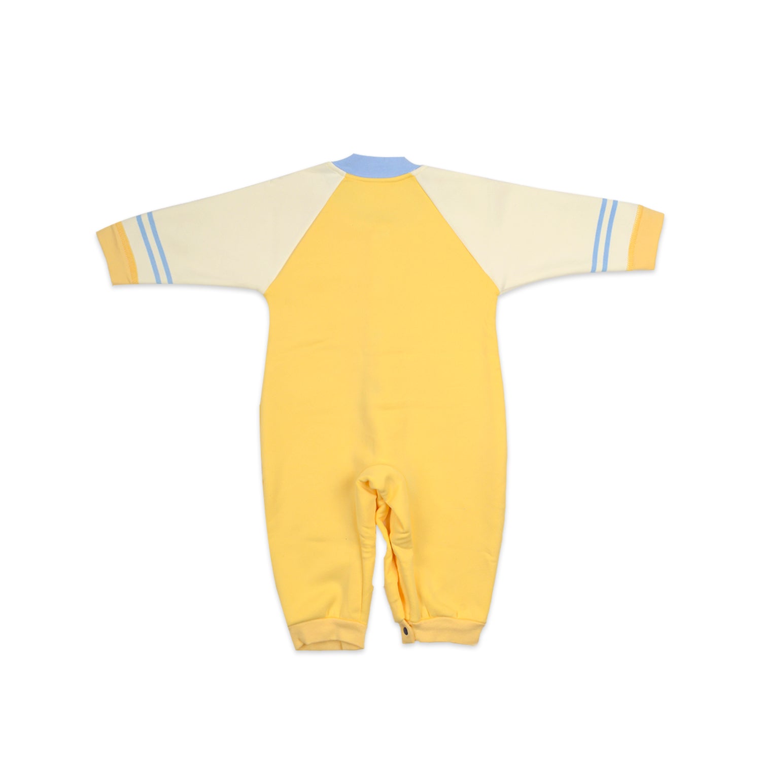 Baby Organic Cotton Baby Full Length Winter Romper | Duck, Yellow