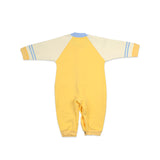 Baby Organic Cotton Baby Full Length Winter Romper | Duck, Yellow