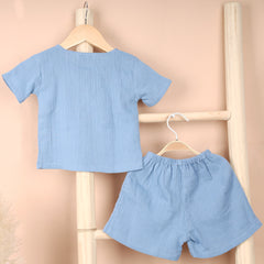 Organic Cotton Kids Co-Ord Set | T- Shirt & Short | Pack of 2