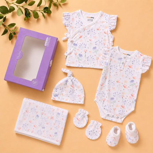 Baby Essential Gift Set | Pack of 6 | Blossom