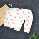 Baby Organic Cotton Warm Co-ord Set | 0-3 Months | Mikky