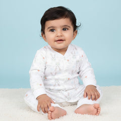 Organic Cotton New Born Baby Full Body Romper | New Born Baby Clothing | Bunny | 3-12 Months | Pack of 1