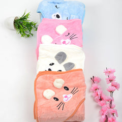 Designer Hooded Bath Towel | Blue