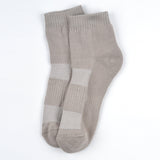 FOOTPRINTS Unisex Solid Cotton Ankle Terry -Length Socks -Pack Of 3
