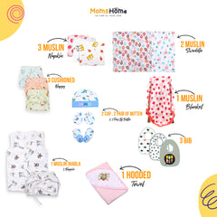 New Born Hospital Bag Essentials - 26 Items