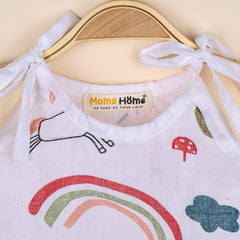 Baby Organic Cotton Knot type Jhabla | Pack of 2