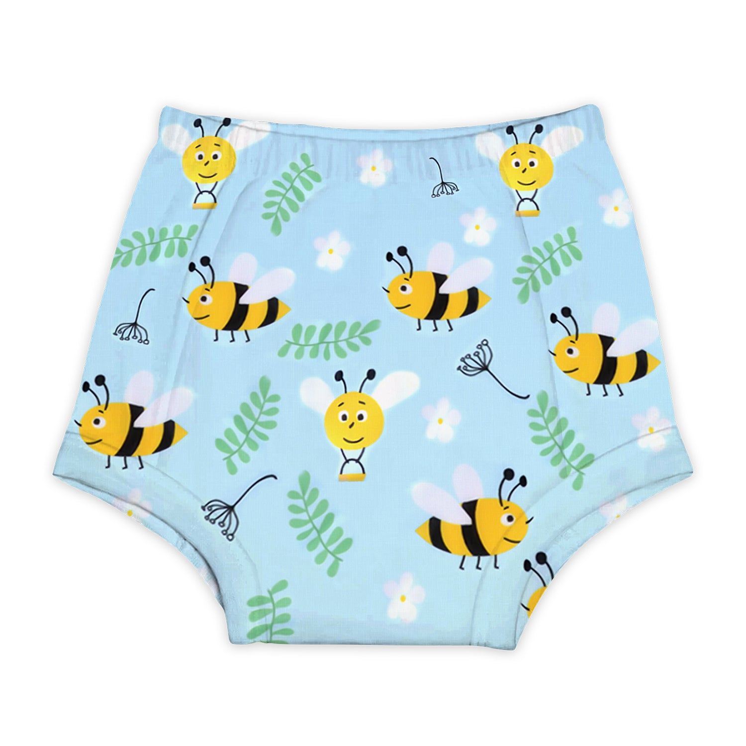 100% Cotton Unisex Baby Padded Underwear | Pack of 3