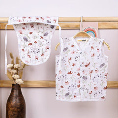 Hospital Kit for Newborn baby | Organic Cotton Gift Set | 10 Items | Blossom