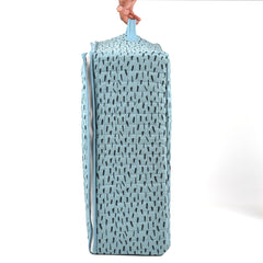 Baby Organic Cotton Diaper Carry Briefcase bags for Mothers - Blue