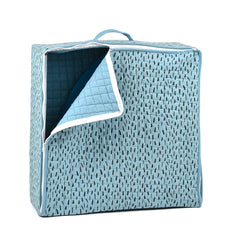 Baby Organic Cotton Diaper Carry Briefcase bags for Mothers - Blue