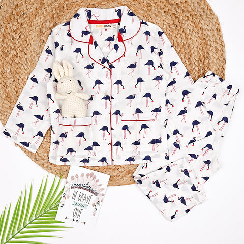 Baby and Kids Pajama Nightsuit Set- Sunshine and Rainbows
