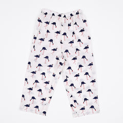 Organic Cotton Unisex Kids Pajama Set Combo | Night Suit | Sleepwear | Blue  Flamingo