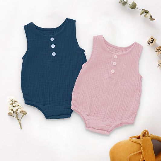 Baby Organic Cotton Onesie | Pack of 2