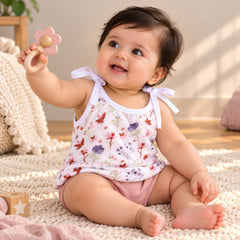 Baby Organic Cotton Knot type Jhabla | Blossom