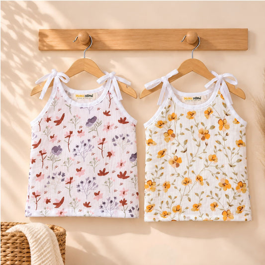 Baby Organic Cotton Knot type Jhabla | Buy 1 Get 1 Free