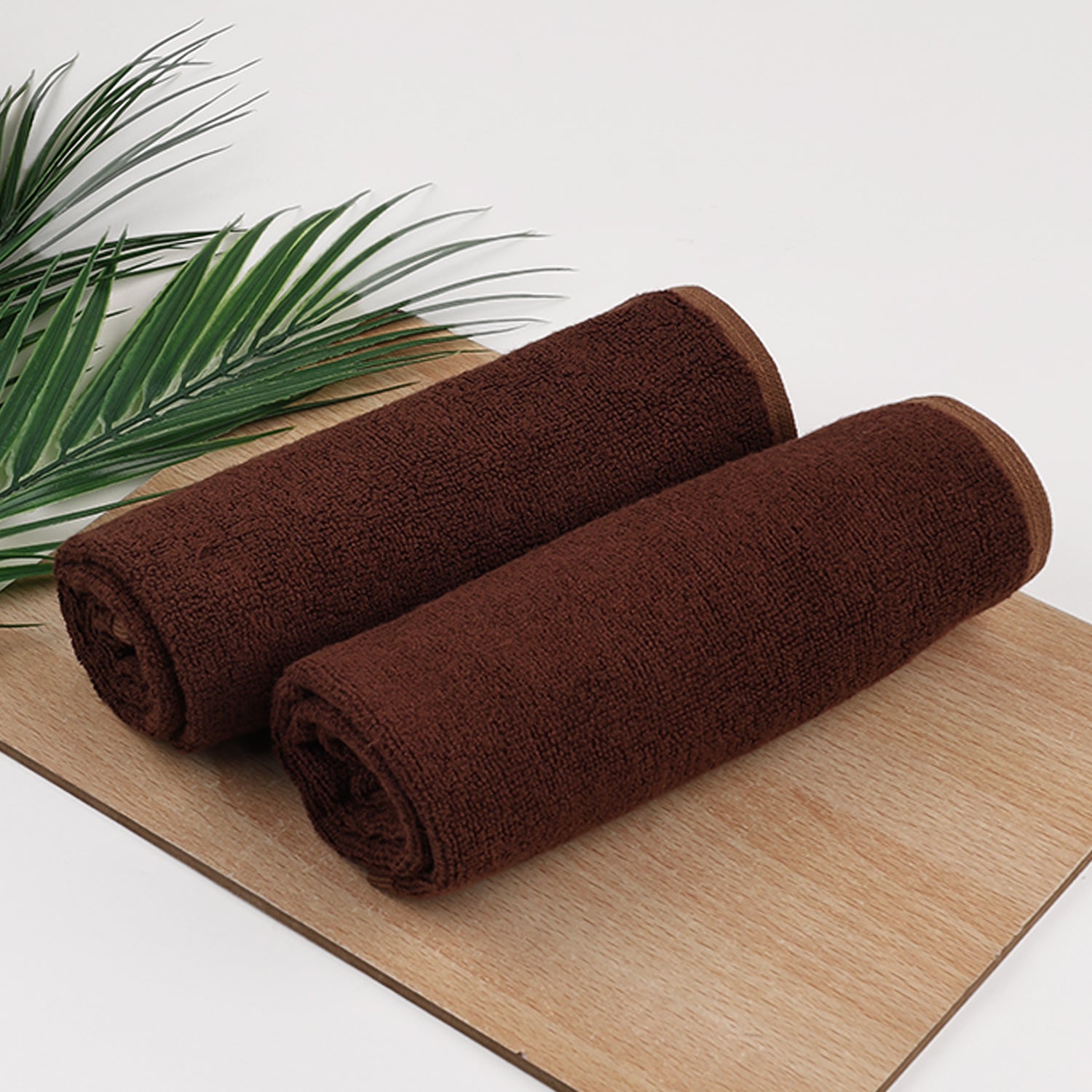 Moms Home Organic Cotton Bamboo 1 Bath Towel & 2 Hand Towels Set | Pack of 3