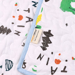 Ac Quilt Blanket cum Bedspread | 0-3 Years | 100X120 cm | Machine Washable | Dinopark