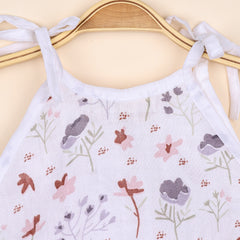 Baby Organic Cotton Knot type Jhabla | Bloom & Blossom | Pack of 2