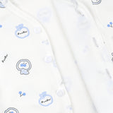 Baby Organic Cotton 5 Piece Warm Co-ord Set | 3-6 Months| Apple | Blue
