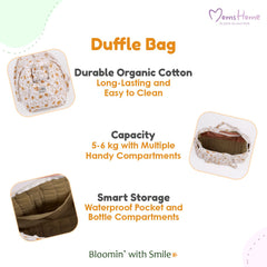 Baby Organic Cotton Diaper Carry Bag For Mothers | Pack of 1